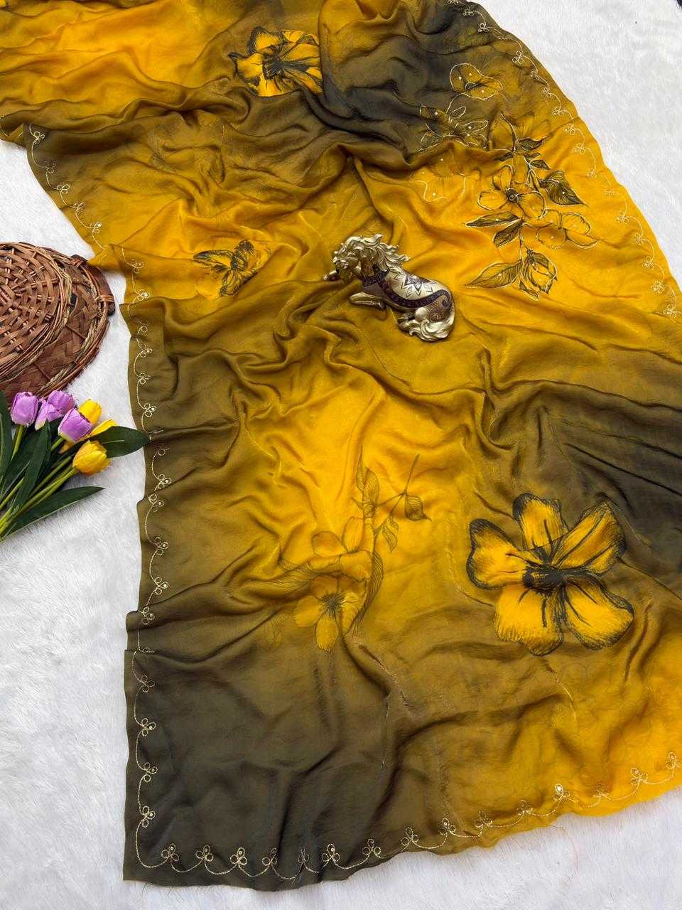 YNF Wholesale Satin Silk Soft Silk Sarees  | Surat Manufacturer