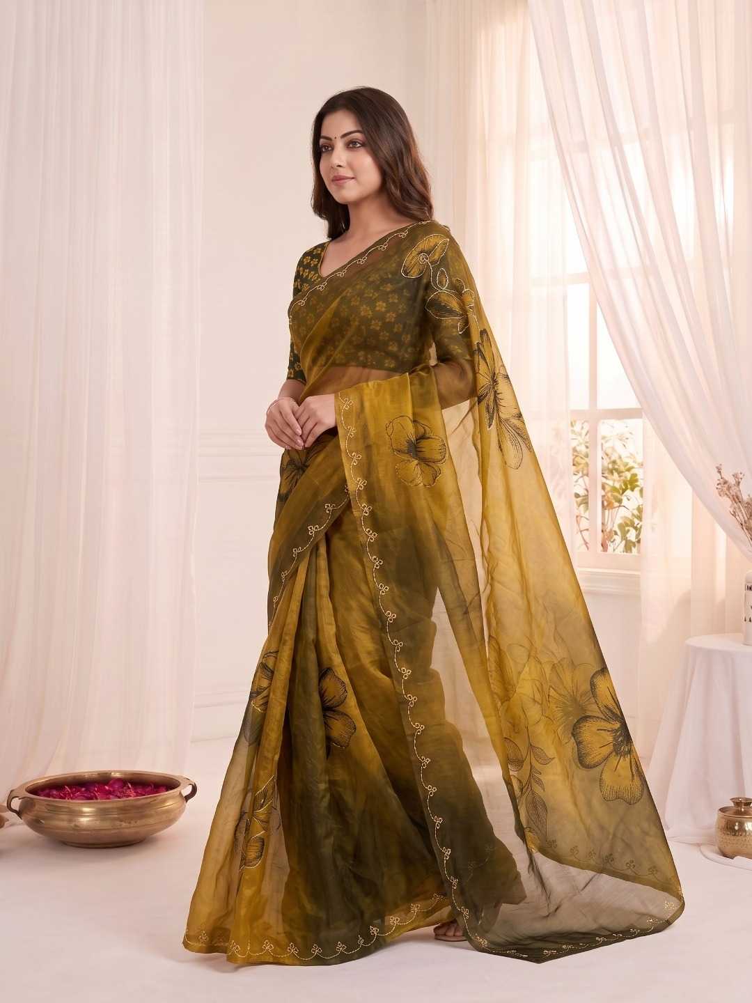 YNF Wholesale Satin Silk Soft Silk Sarees  | Surat Manufacturer