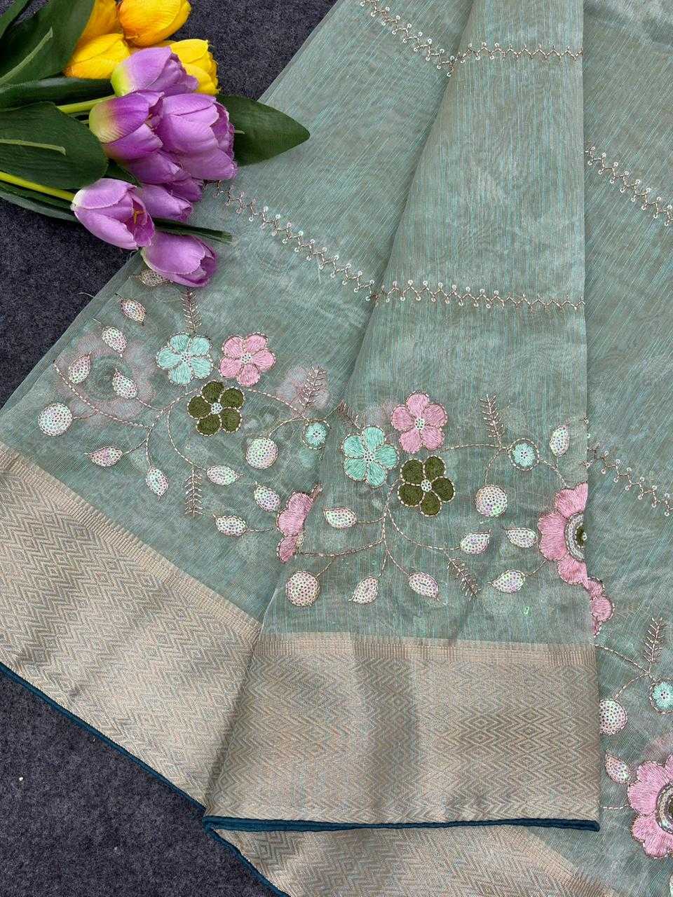 YNF Wholesale Organza Designer Sarees  | Surat Manufacturer