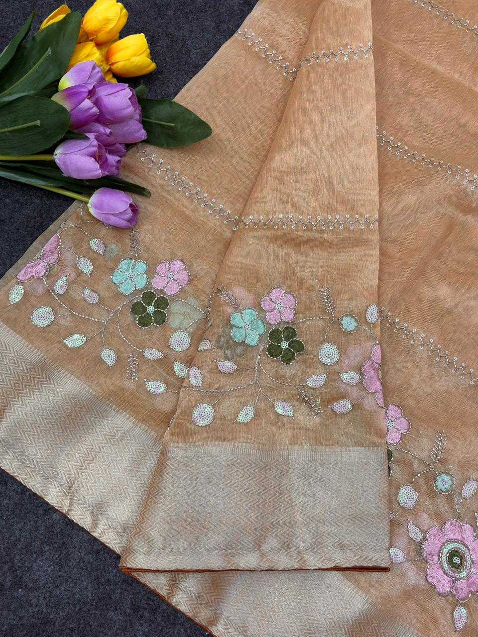YNF Wholesale Organza Designer Sarees  | Surat Manufacturer