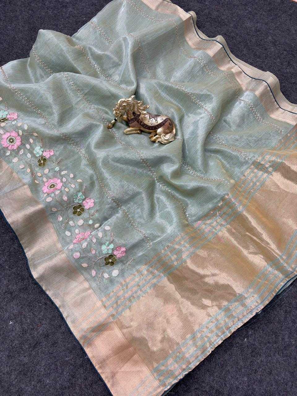 YNF Wholesale Organza Designer Sarees  | Surat Manufacturer