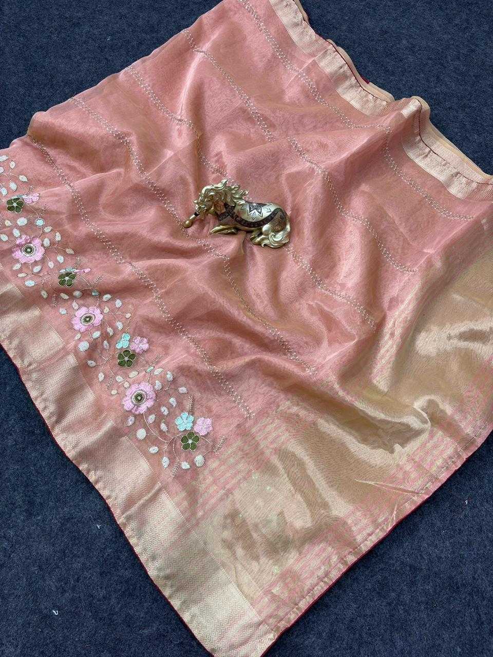 YNF Wholesale Organza Designer Sarees  | Surat Manufacturer