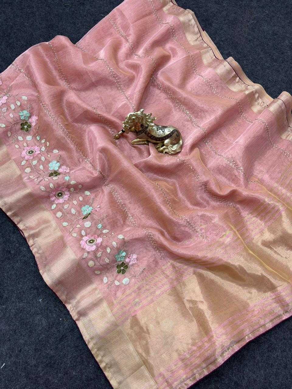 YNF Wholesale Organza Designer Sarees  | Surat Manufacturer
