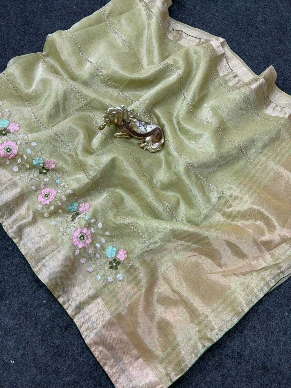 YNF Wholesale Organza Designer Sarees  | Surat Manufacturer