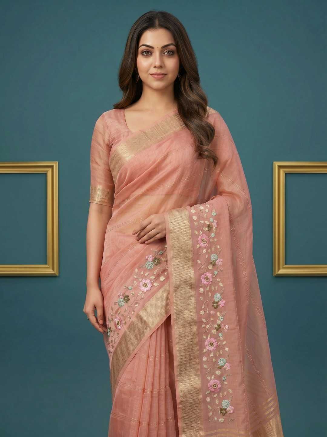 YNF Wholesale Organza Designer Sarees  | Surat Manufacturer