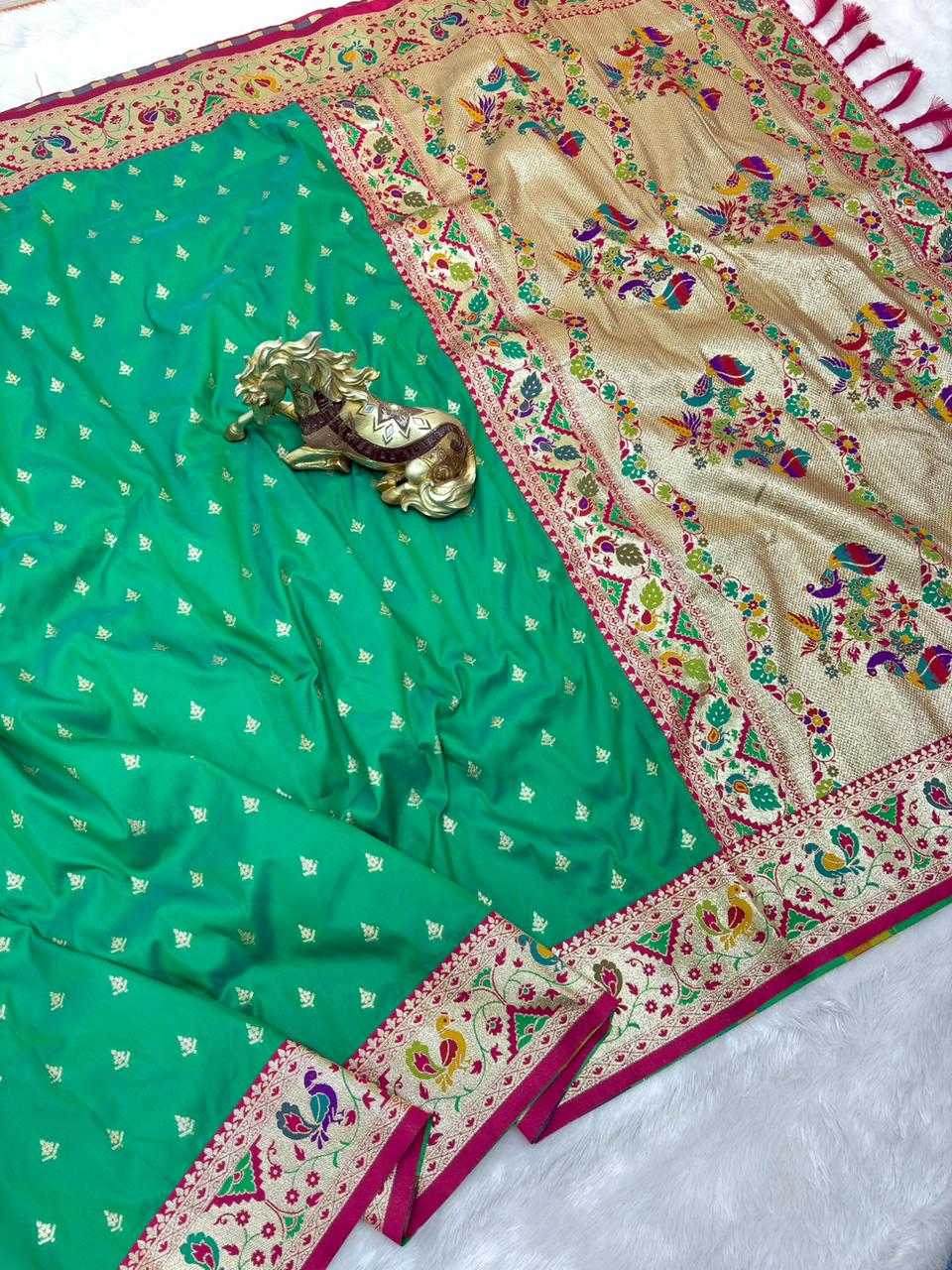 YNF Wholesale Paithani Silk Paithani Sarees  | Surat Manufacturer