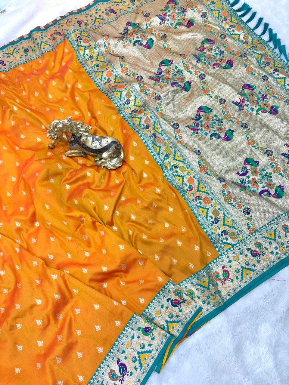 YNF Wholesale Paithani Silk Paithani Sarees  | Surat Manufacturer