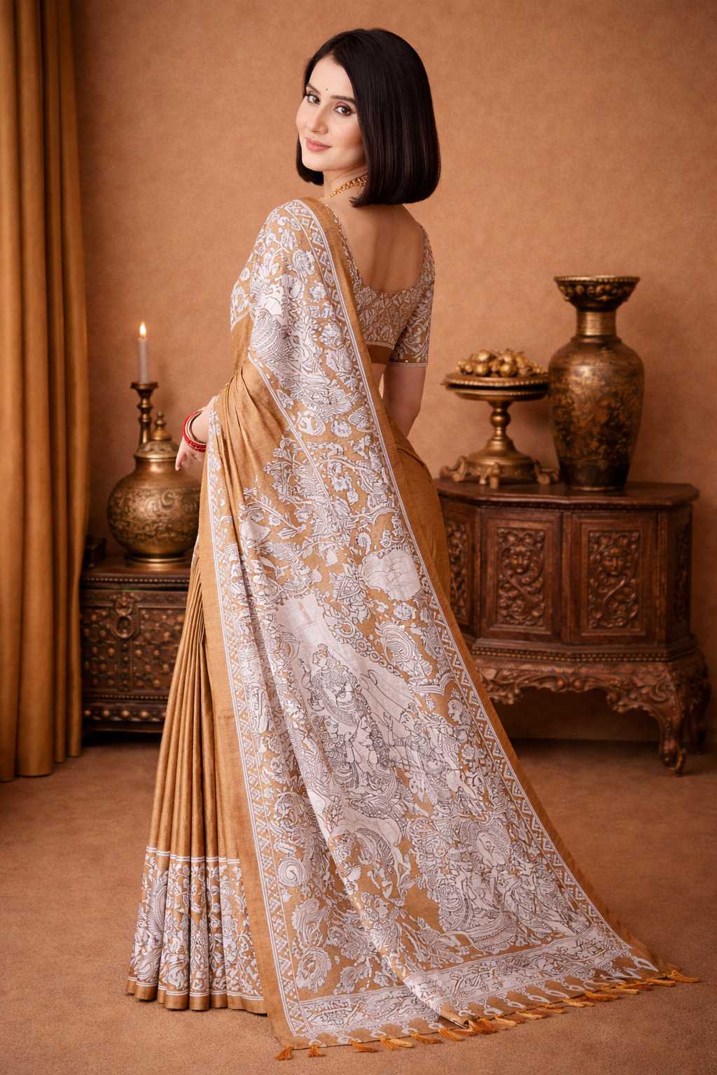 YNF Wholesale Tussar Silk Tussar Silk Sarees  | Surat Manufacturer
