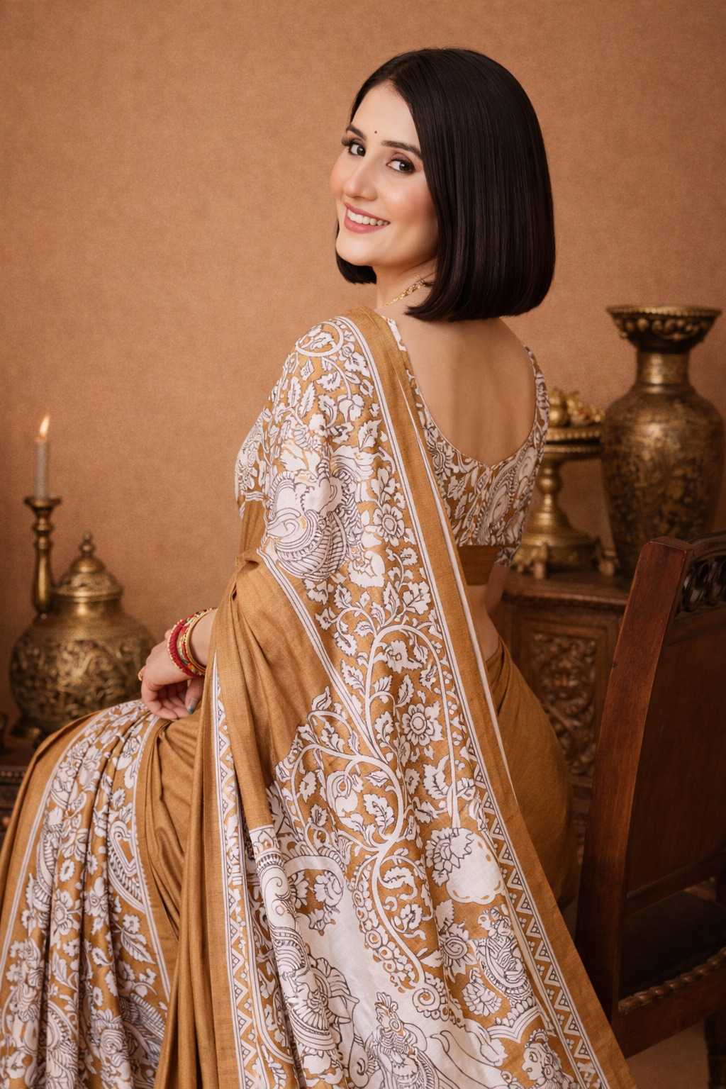 YNF Wholesale Tussar Silk Tussar Silk Sarees  | Surat Manufacturer