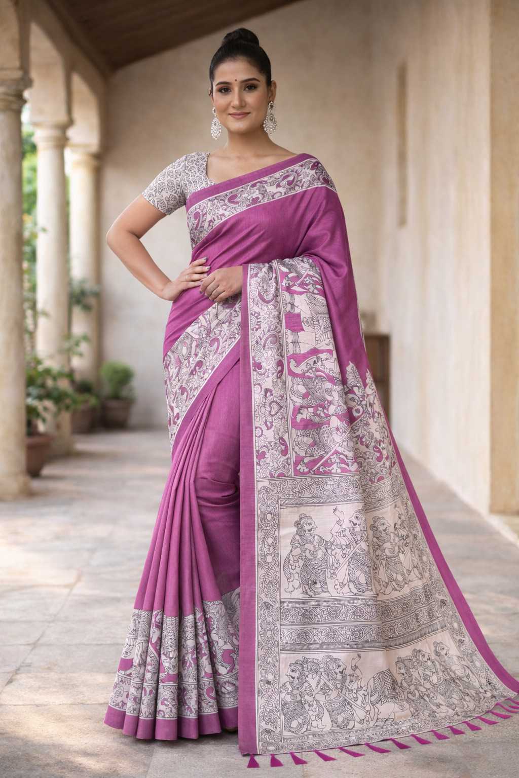 YNF Wholesale Tussar Silk Tussar Silk Sarees  | Surat Manufacturer