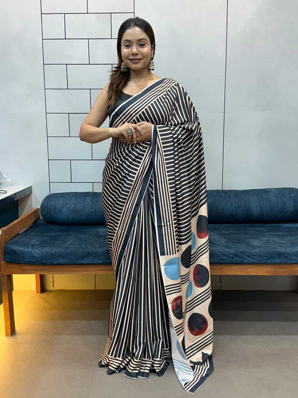 YNF Wholesale Crepe Silk Soft Silk Sarees  | Surat Manufacturer