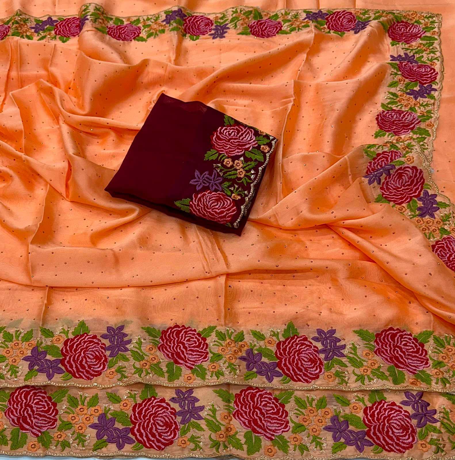 YNF Wholesale Georgette Fancy Sarees  | Surat Manufacturer
