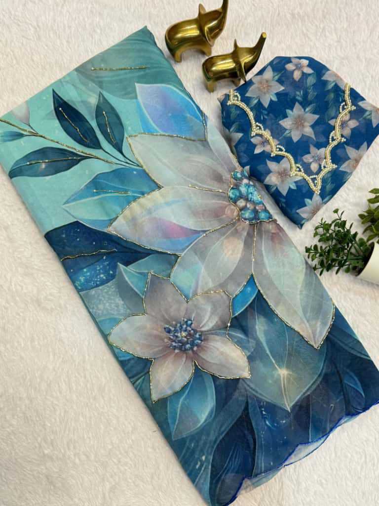 YNF Wholesale Chiffon Printed Sarees  | Surat Manufacturer