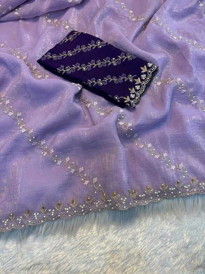 YNF Wholesale Chinon Designer Sarees  | Surat Manufacturer