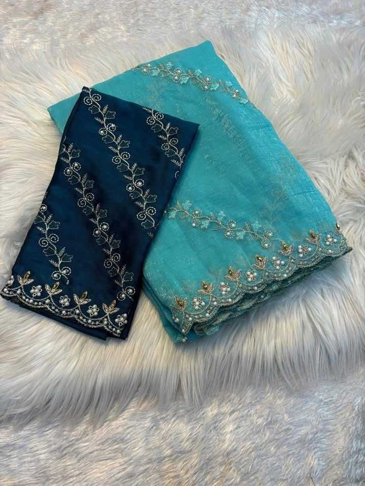 YNF Wholesale Chinon Designer Sarees  | Surat Manufacturer