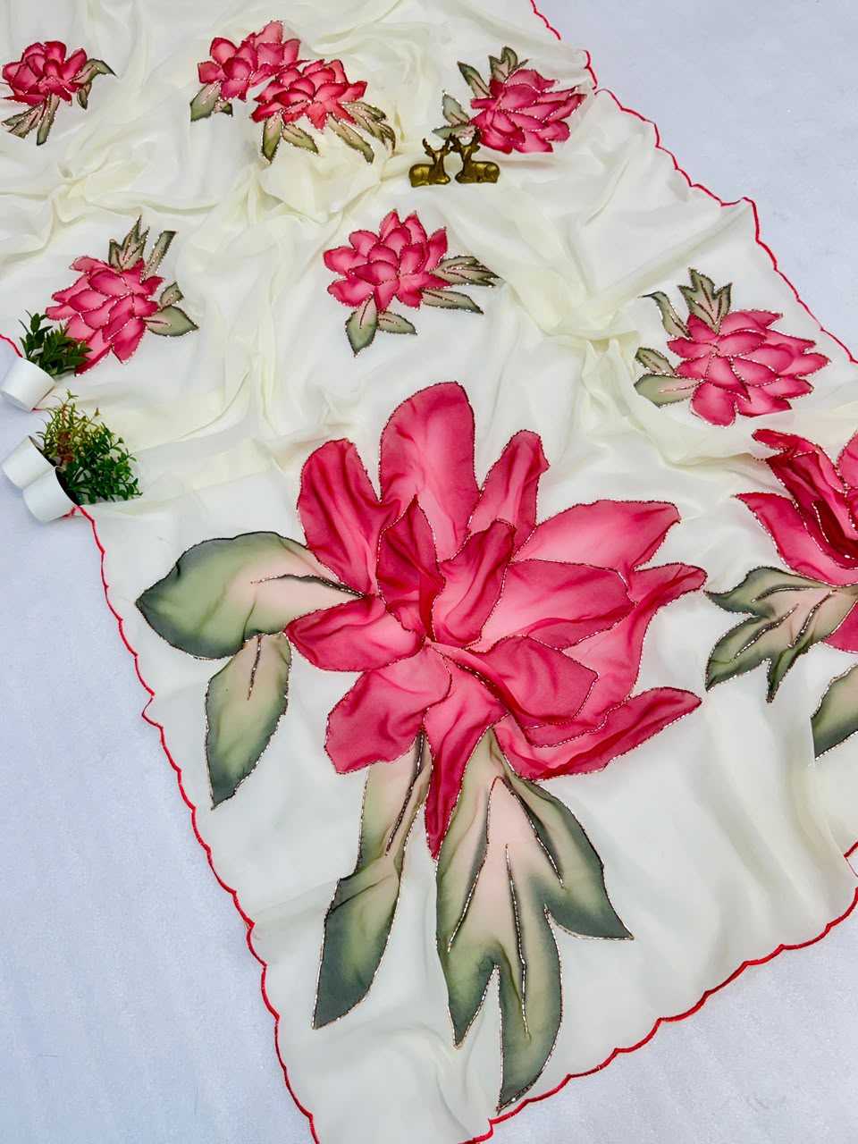 YNF Wholesale Chiffon Printed Sarees  | Surat Manufacturer