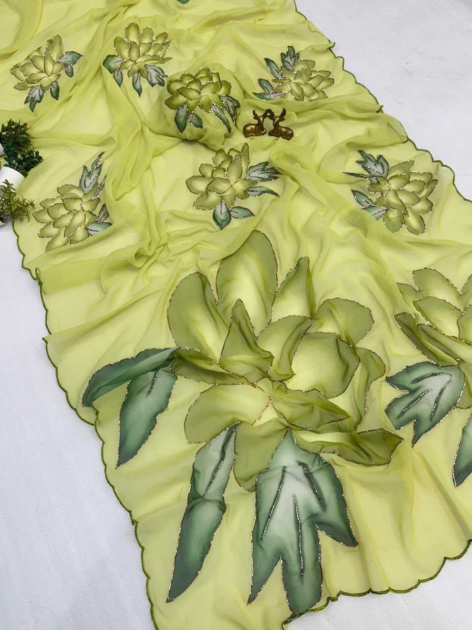 YNF Wholesale Chiffon Printed Sarees  | Surat Manufacturer