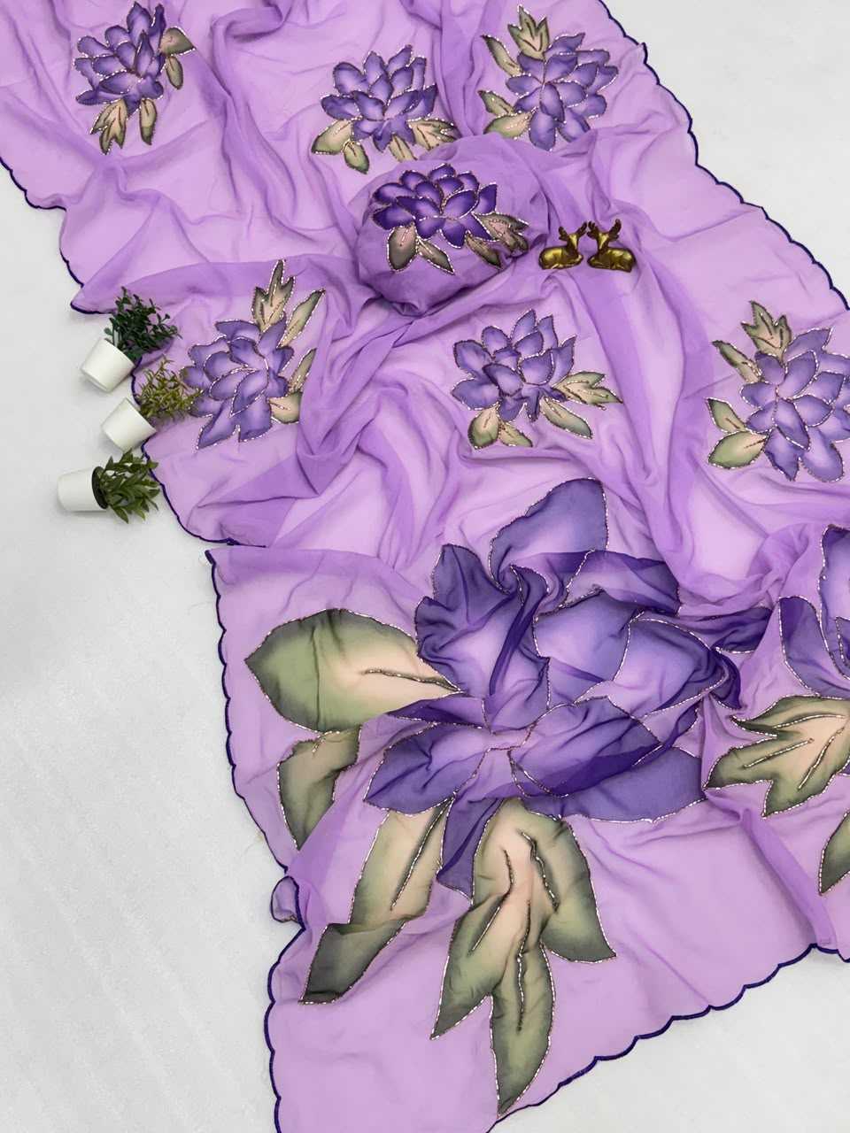 YNF Wholesale Chiffon Printed Sarees  | Surat Manufacturer