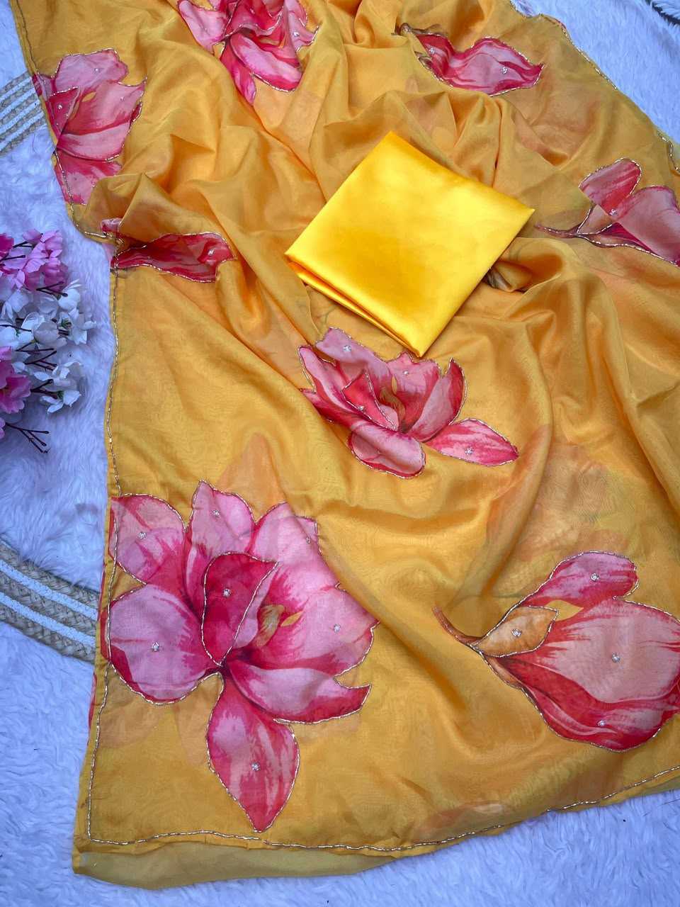 YNF Wholesale Chiffon Printed Sarees  | Surat Manufacturer