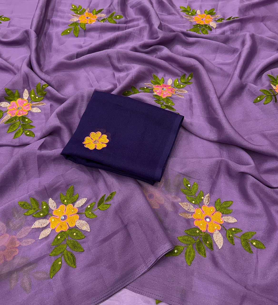 YNF Wholesale Georgette Party Wear Sarees  | Surat Manufacturer