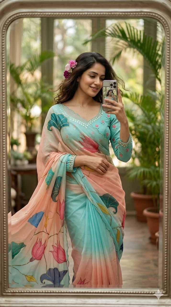 YNF Wholesale Chiffon Printed Sarees  | Surat Manufacturer