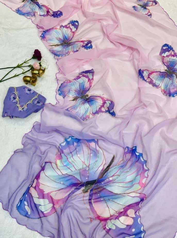 YNF Wholesale Chiffon Printed Sarees  | Surat Manufacturer