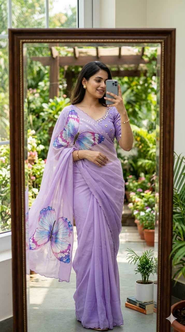 YNF Wholesale Chiffon Printed Sarees  | Surat Manufacturer