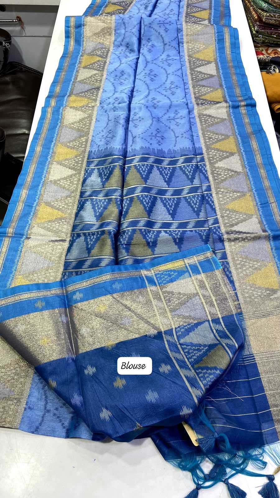 YNF Wholesale Patola Silk Tussar Silk Sarees  | Surat Manufacturer