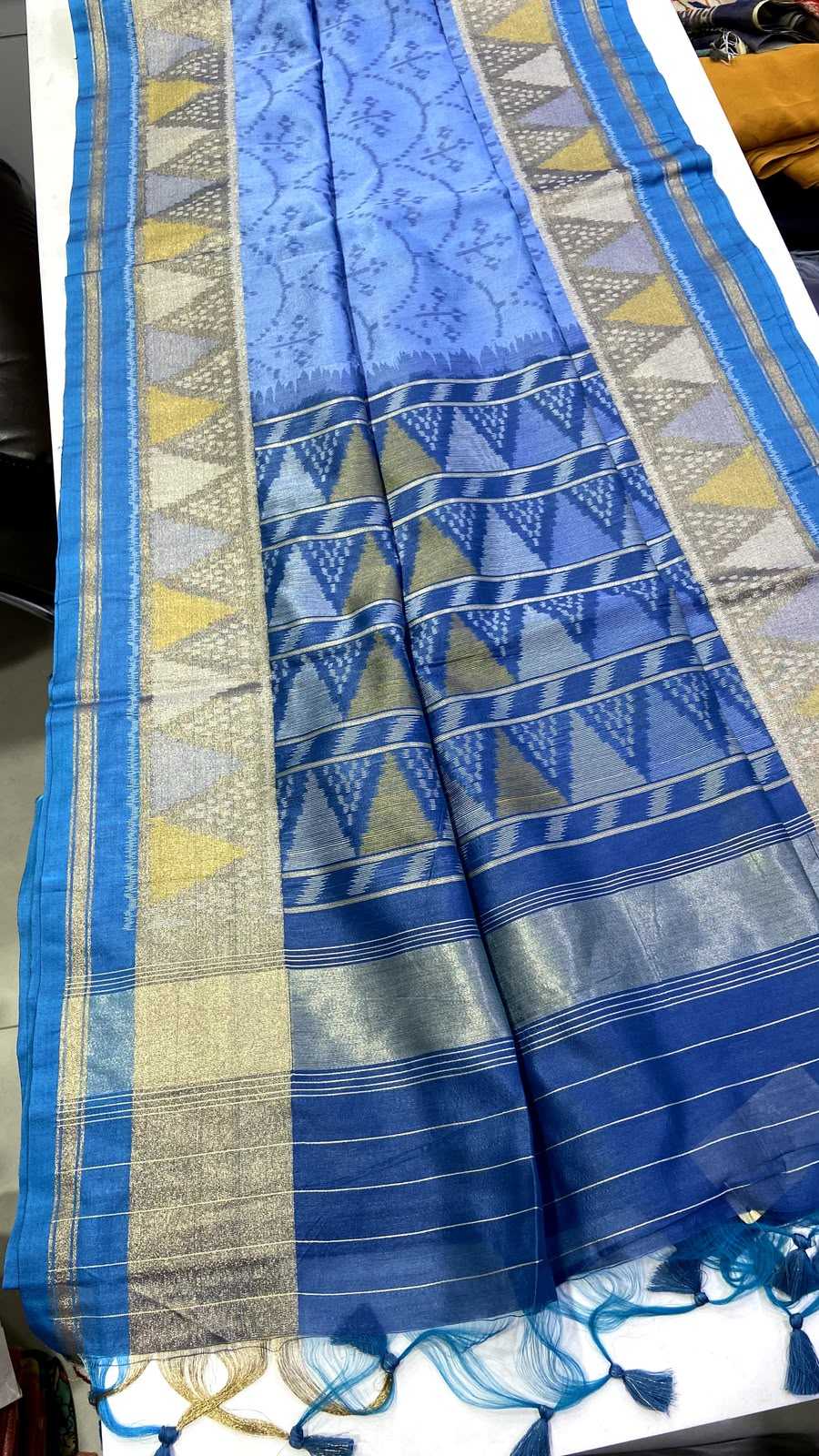 YNF Wholesale Patola Silk Tussar Silk Sarees  | Surat Manufacturer