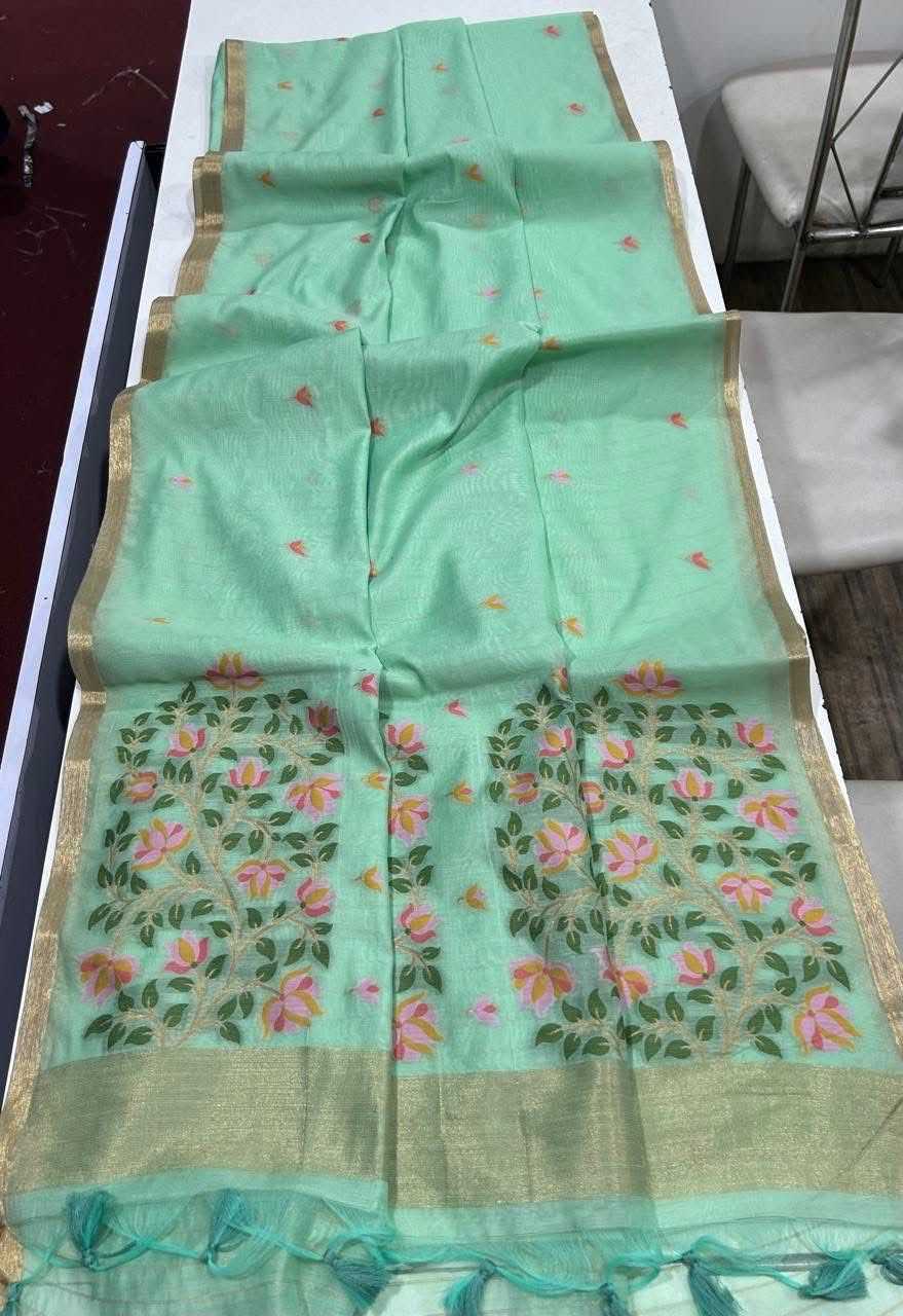 YNF Wholesale Soft Cotton Silk Designer Silk Sarees  | Surat Manufacturer