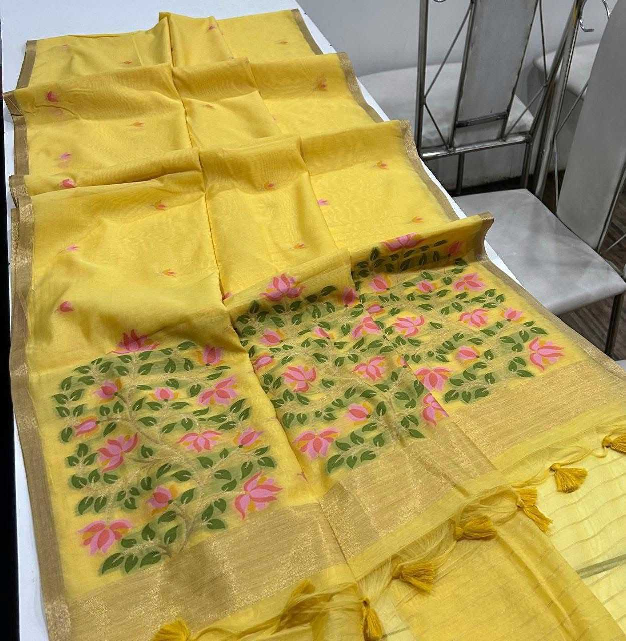 YNF Wholesale Soft Cotton Silk Designer Silk Sarees  | Surat Manufacturer