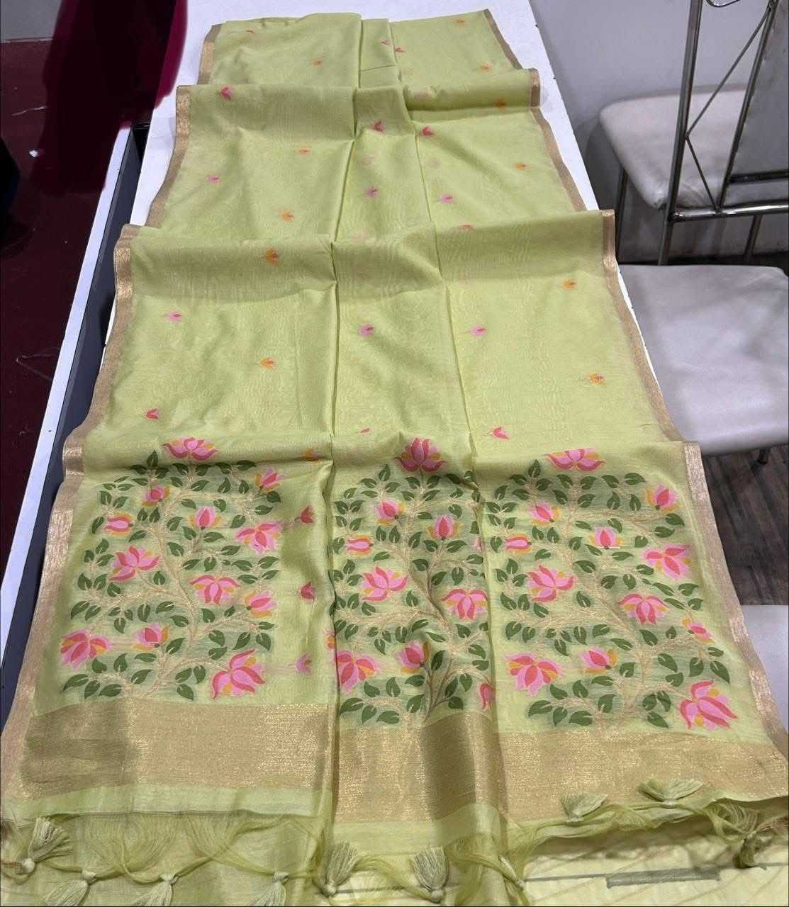 YNF Wholesale Soft Cotton Silk Designer Silk Sarees  | Surat Manufacturer
