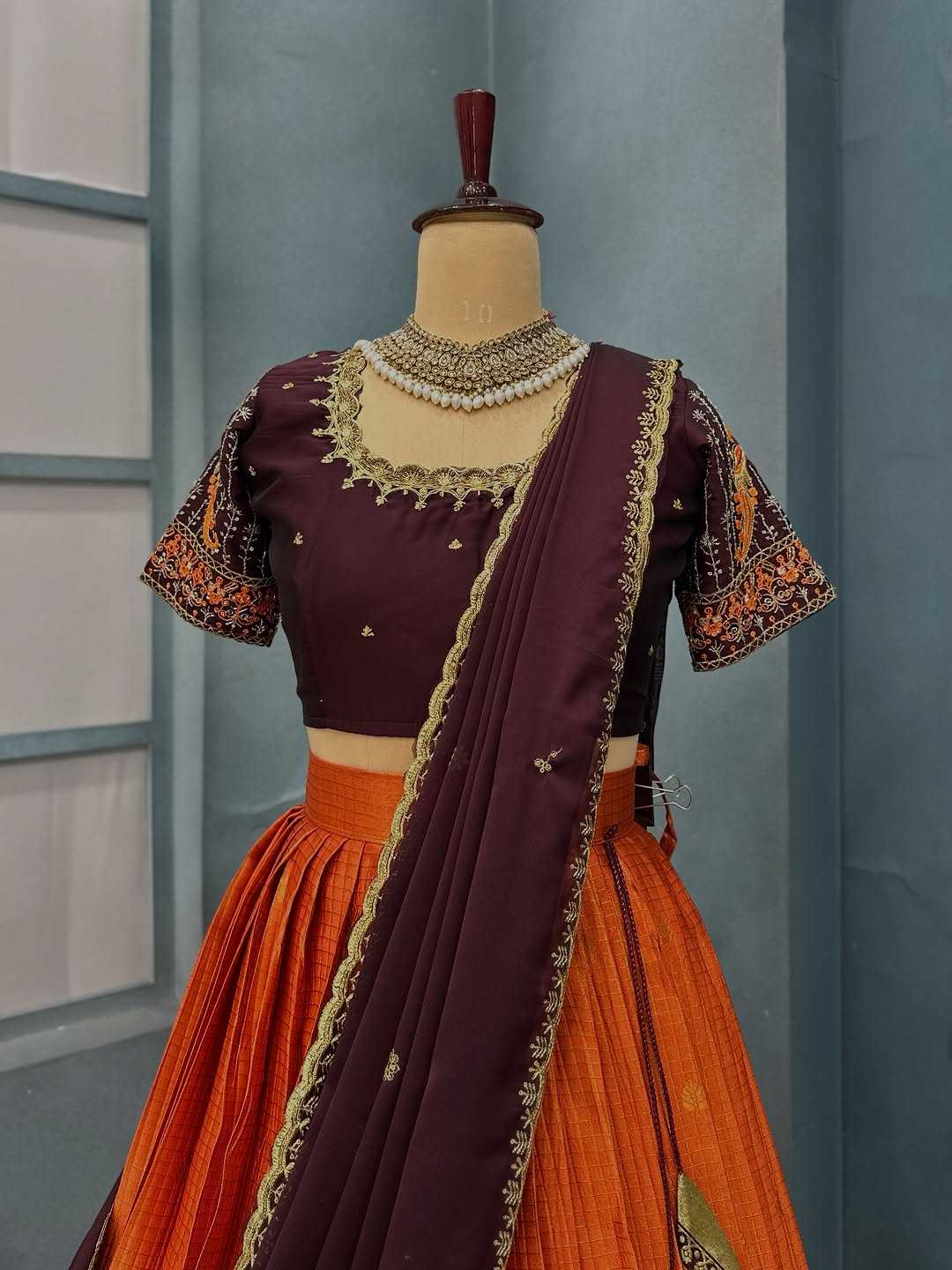 YNF Wholesale Kanjivaram Silk Designer Lehenga  | Surat Manufacturer