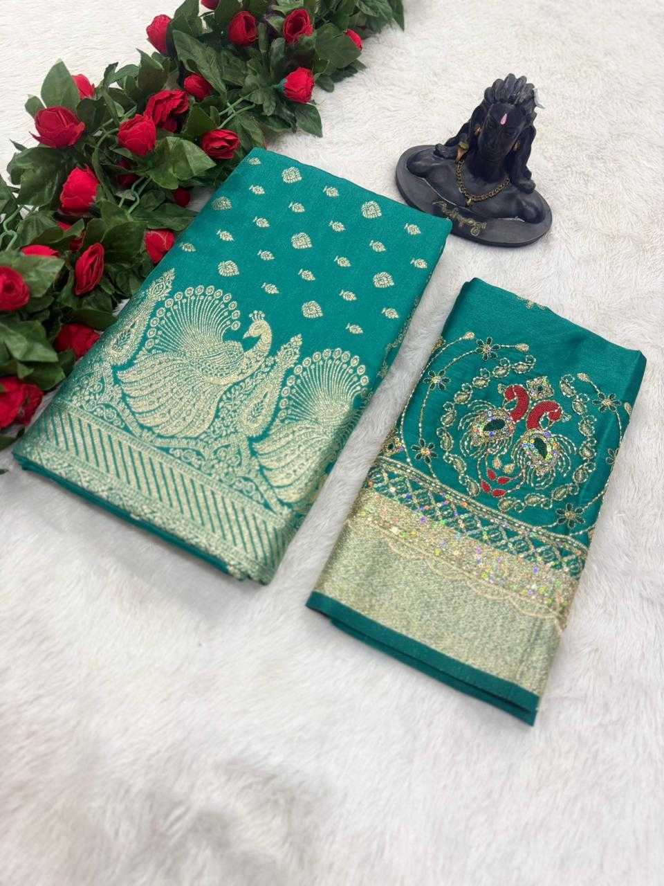 YNF Wholesale Satin Sequin Sarees  | Surat Manufacturer