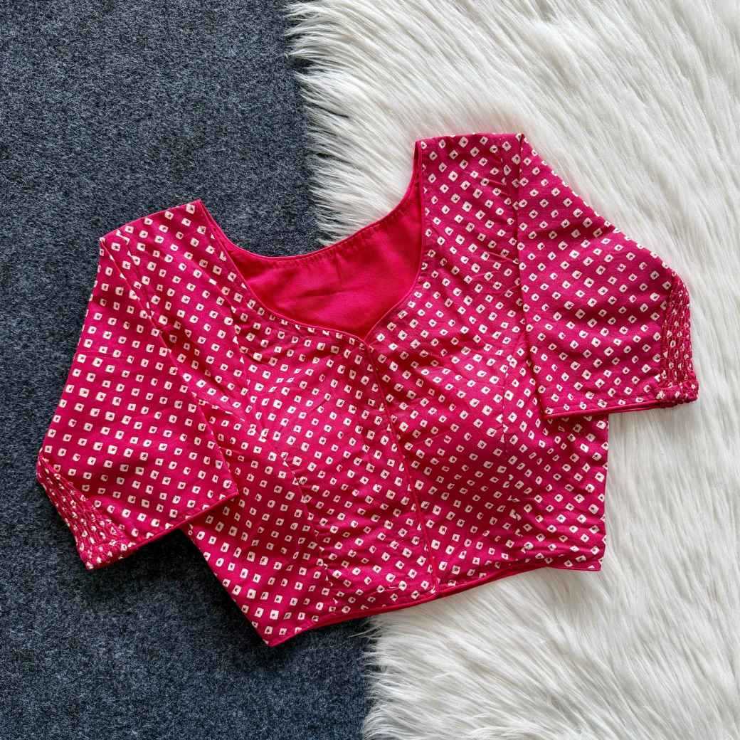 YNF Wholesale Pure Cotton Printed Blouse  | Surat Manufacturer