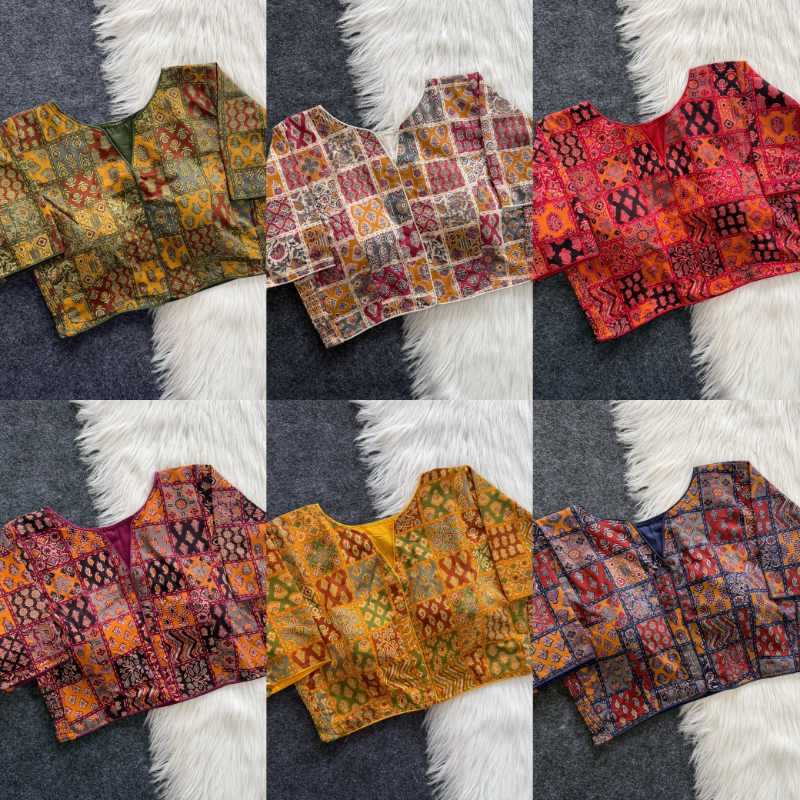 YNF Wholesale Pure Cotton Printed Blouse  | Surat Manufacturer