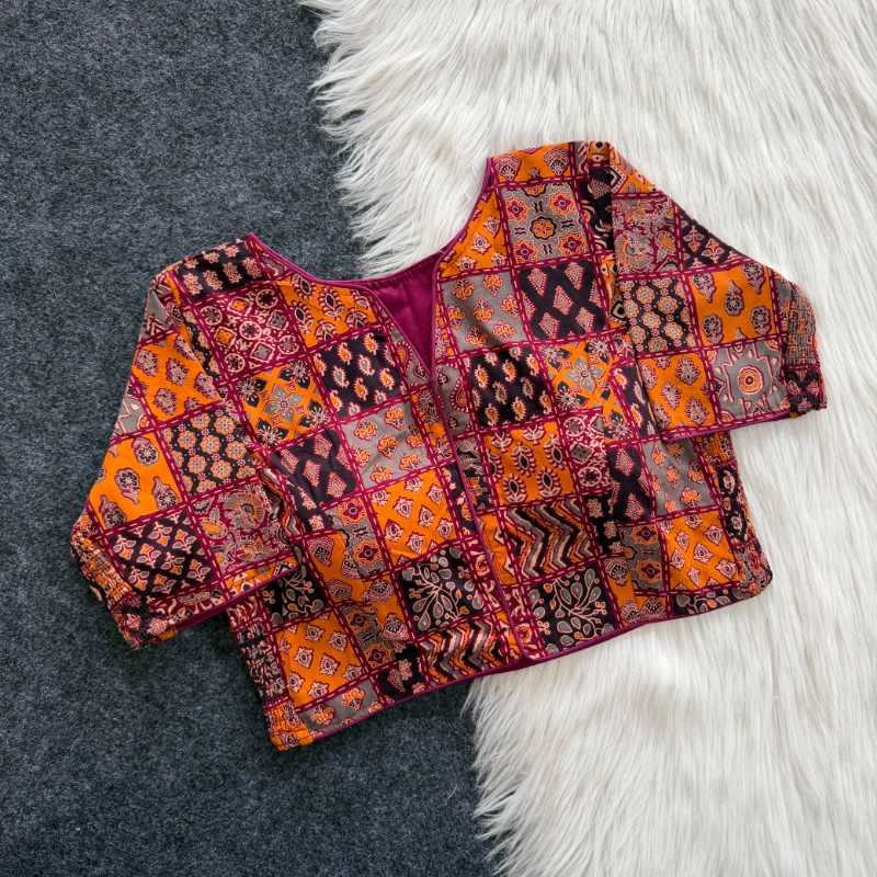 YNF Wholesale Pure Cotton Printed Blouse  | Surat Manufacturer