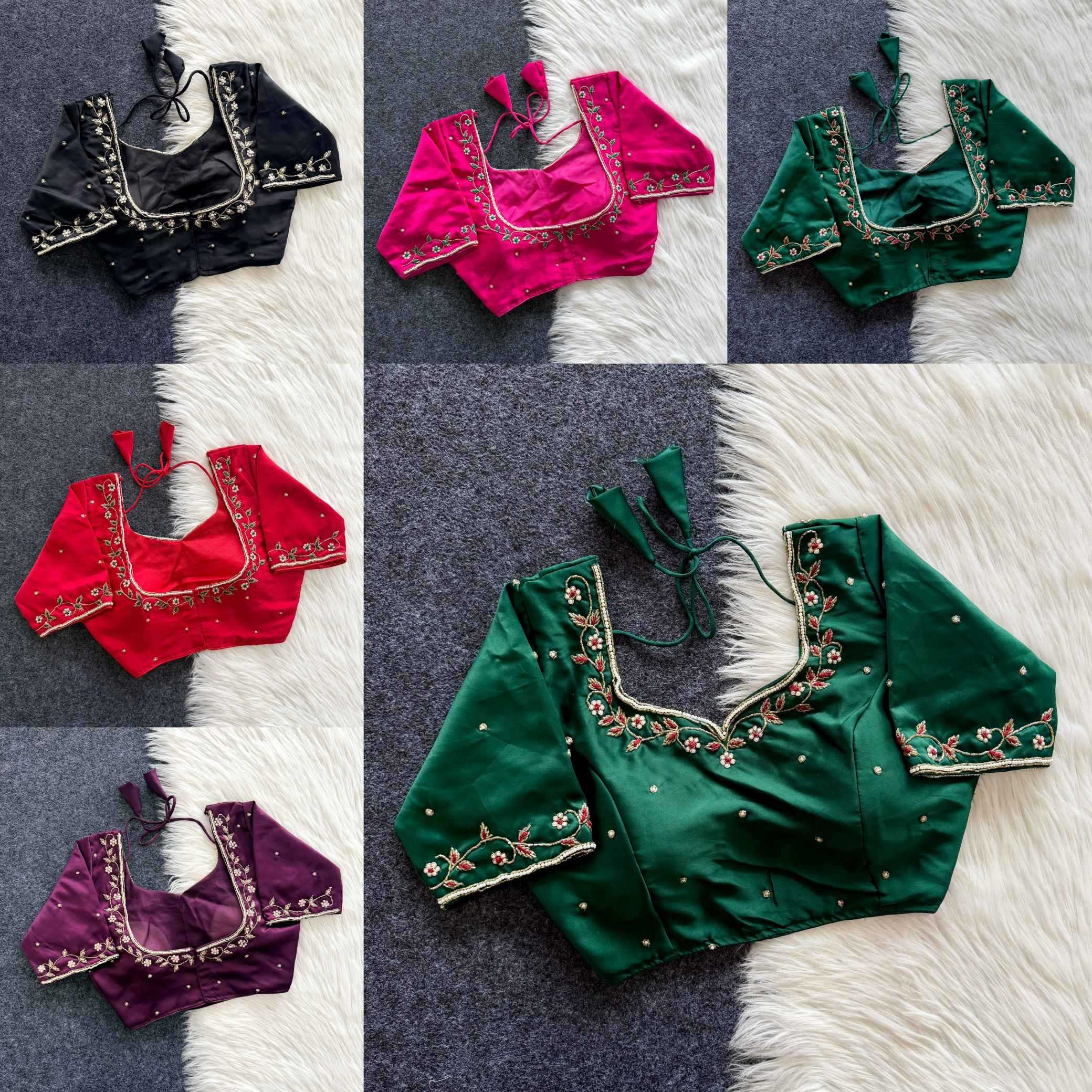 YNF Wholesale Soft Silk Designer Blouse  | Surat Manufacturer