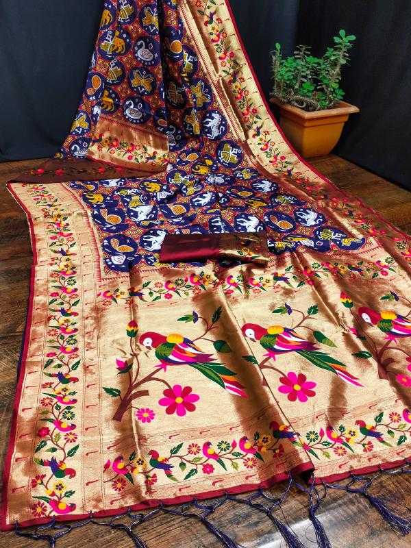 YNF Wholesale Paithani Silk Paithani Sarees  | Surat Manufacturer