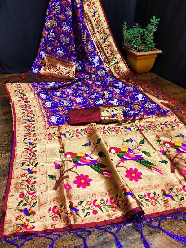YNF Wholesale Paithani Silk Paithani Sarees  | Surat Manufacturer