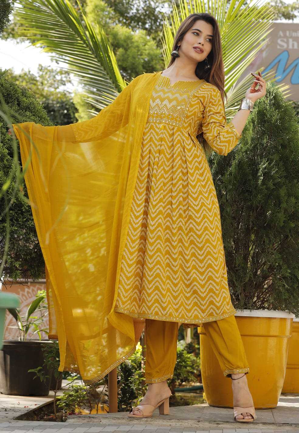 YNF Wholesale Rayon Ladies Suits  | Surat Manufacturer