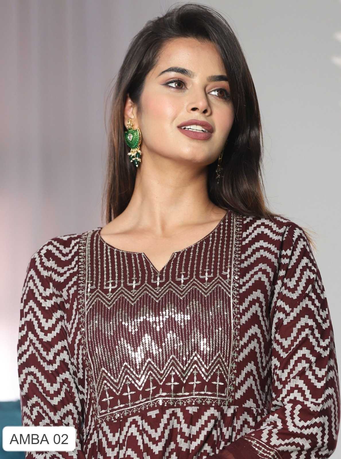 YNF Wholesale Rayon Ladies Suits  | Surat Manufacturer