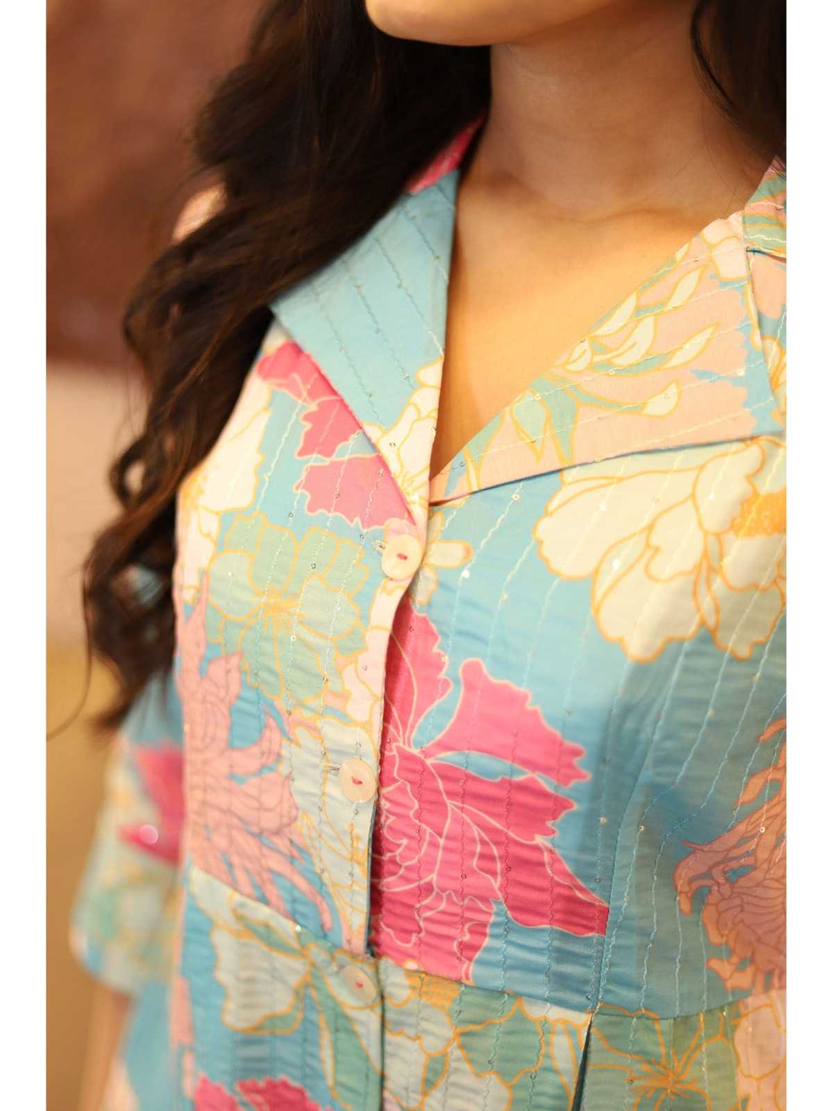 YNF Wholesale Muslin Silk Co-ord Set  | Surat Manufacturer
