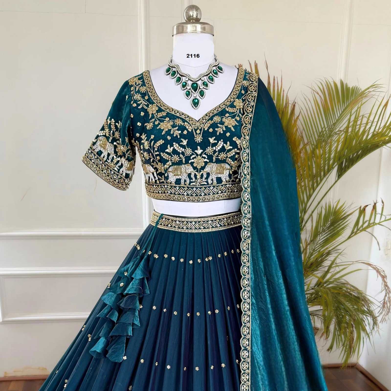 YNF Wholesale Vichitra Silk Designer Lehenga  | Surat Manufacturer