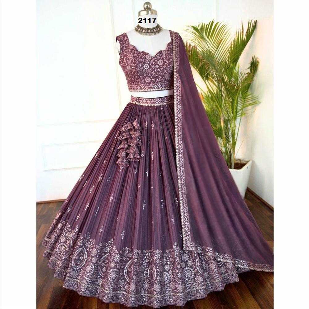 YNF Wholesale Faux Georgette Wedding Lehenga  | Surat Manufacturer