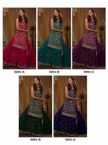 YNF Wholesale Georgette Ladies Suits  | Surat Manufacturer