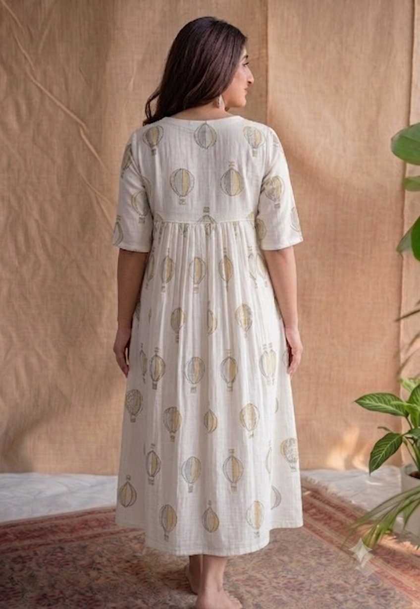 YNF Wholesale Cotton Party Gowns  | Surat Manufacturer