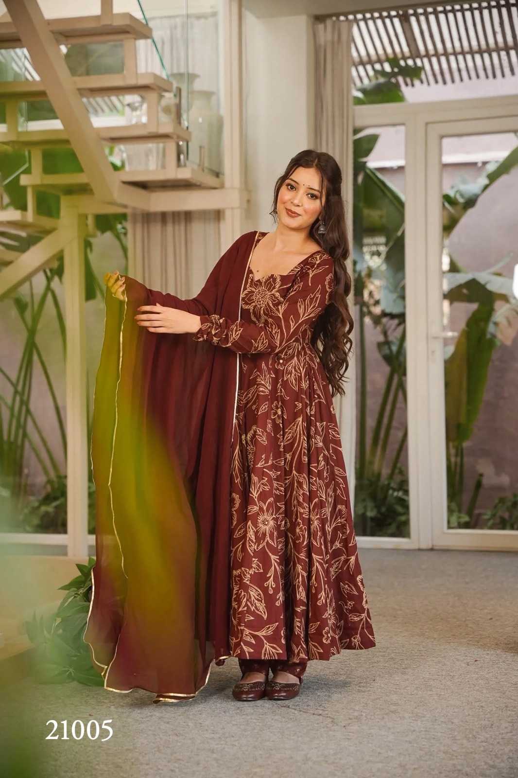 YNF Wholesale Muslin Silk Ladies Silk Suit  | Surat Manufacturer