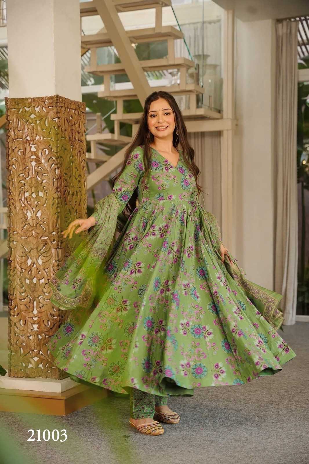 YNF Wholesale Muslin Silk Ladies Silk Suit  | Surat Manufacturer