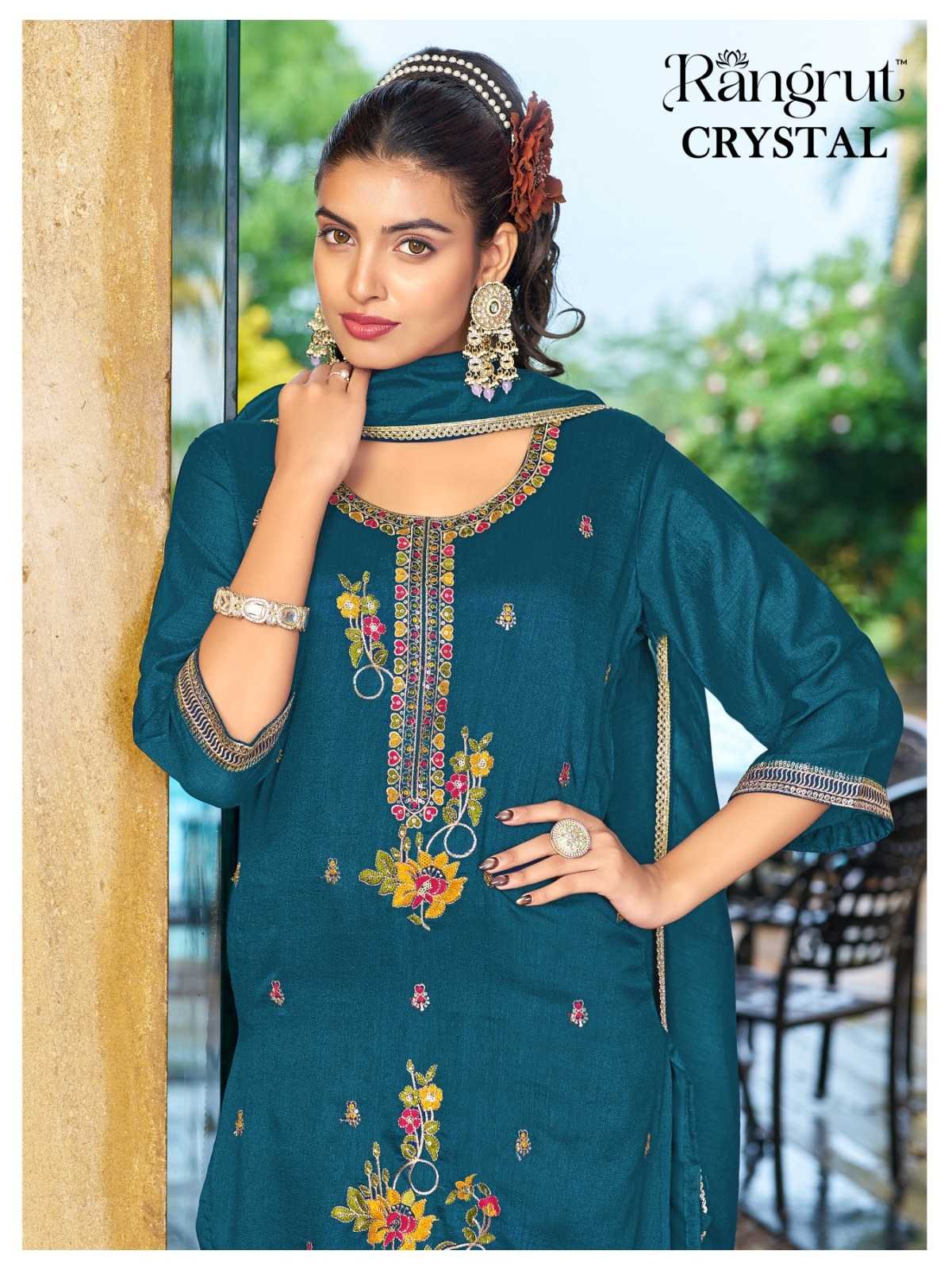 YNF Wholesale Vichitra Silk Ladies Silk Suit  | Surat Manufacturer